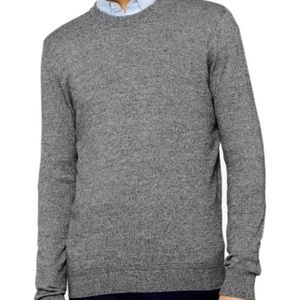 Topman Heather Blue Small Crewneck Sweater